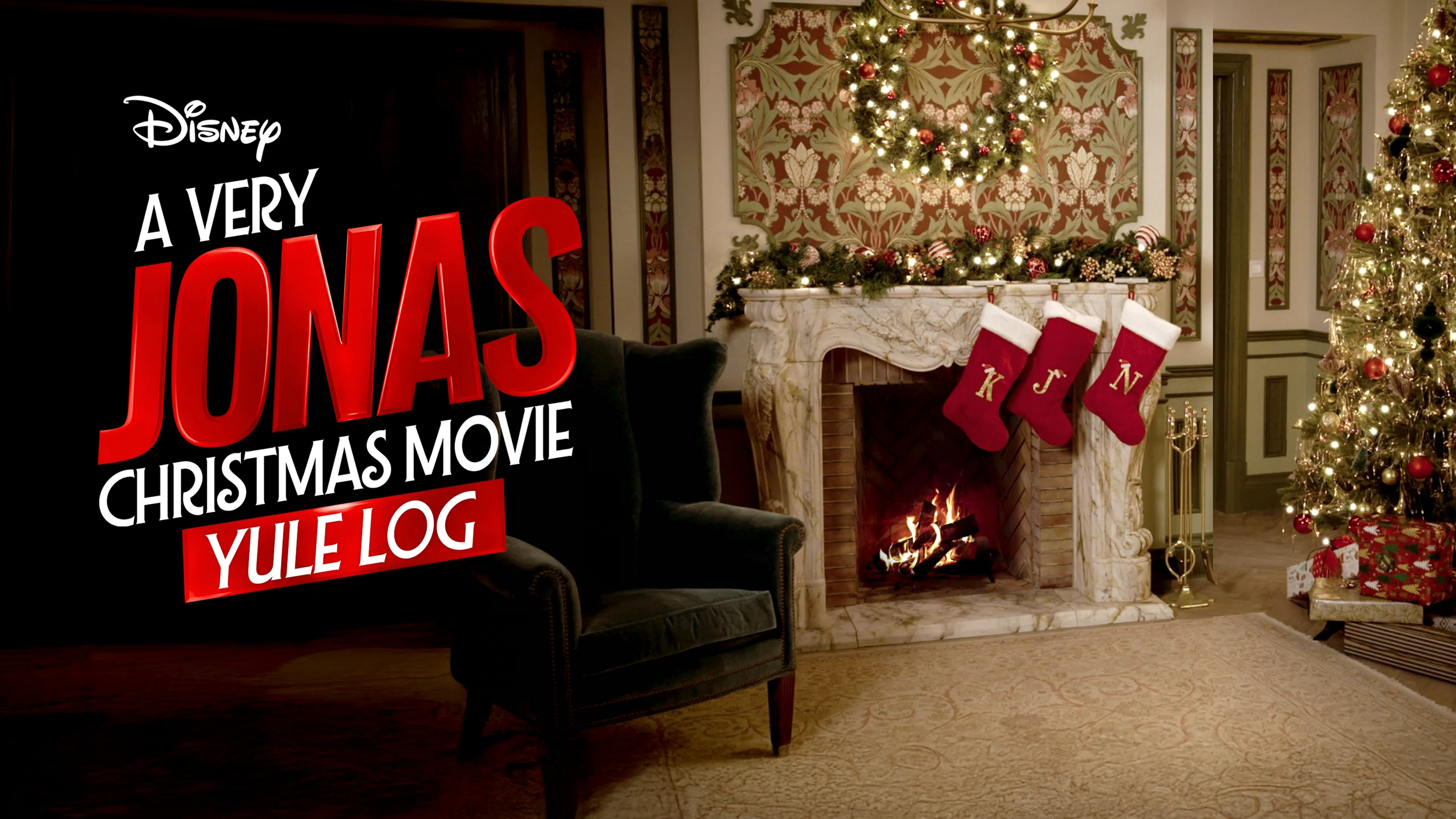 A Very Jonas Christmas Movie Yule Log (2025)