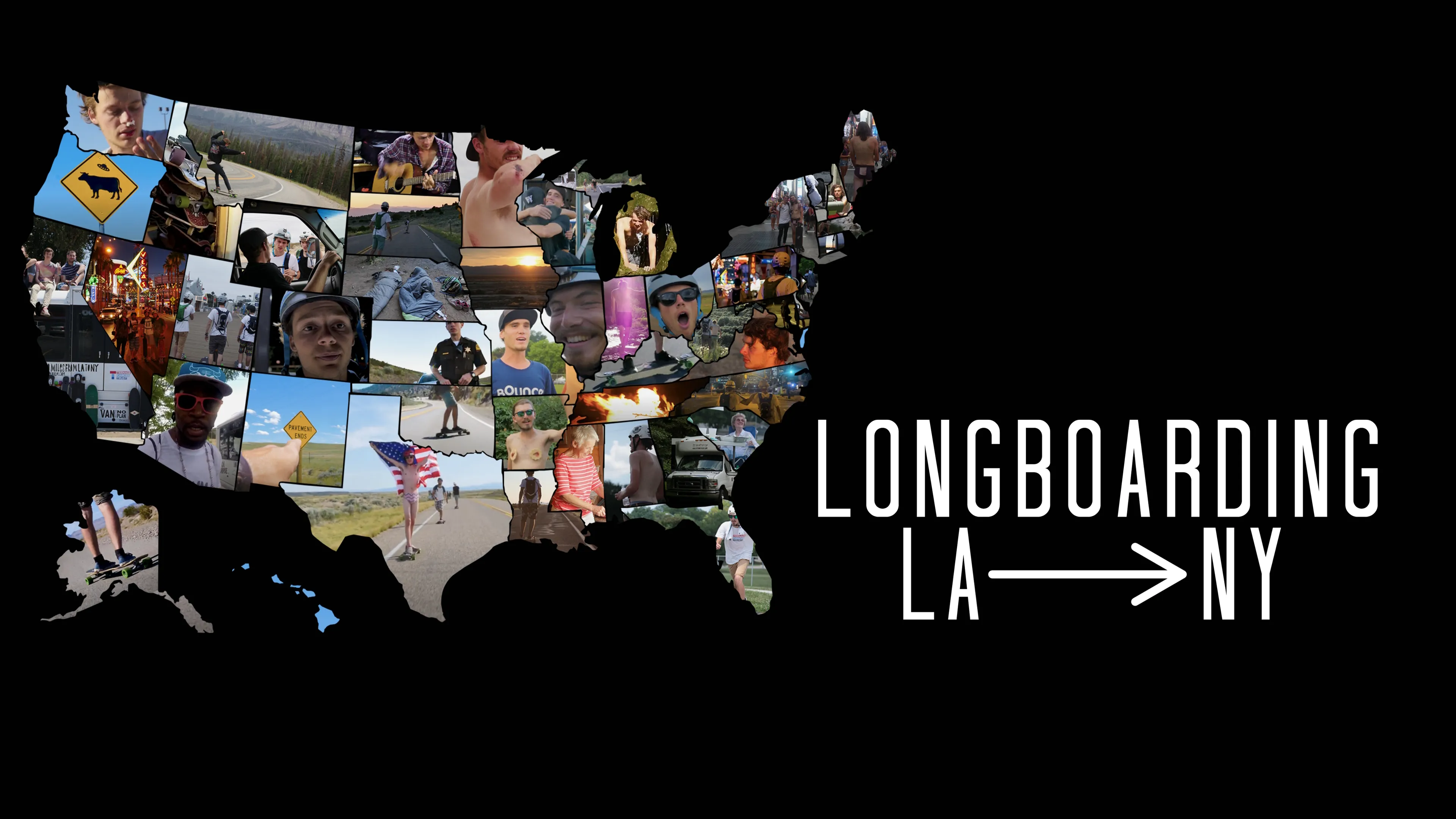 Longboarding La to NY (2022)
