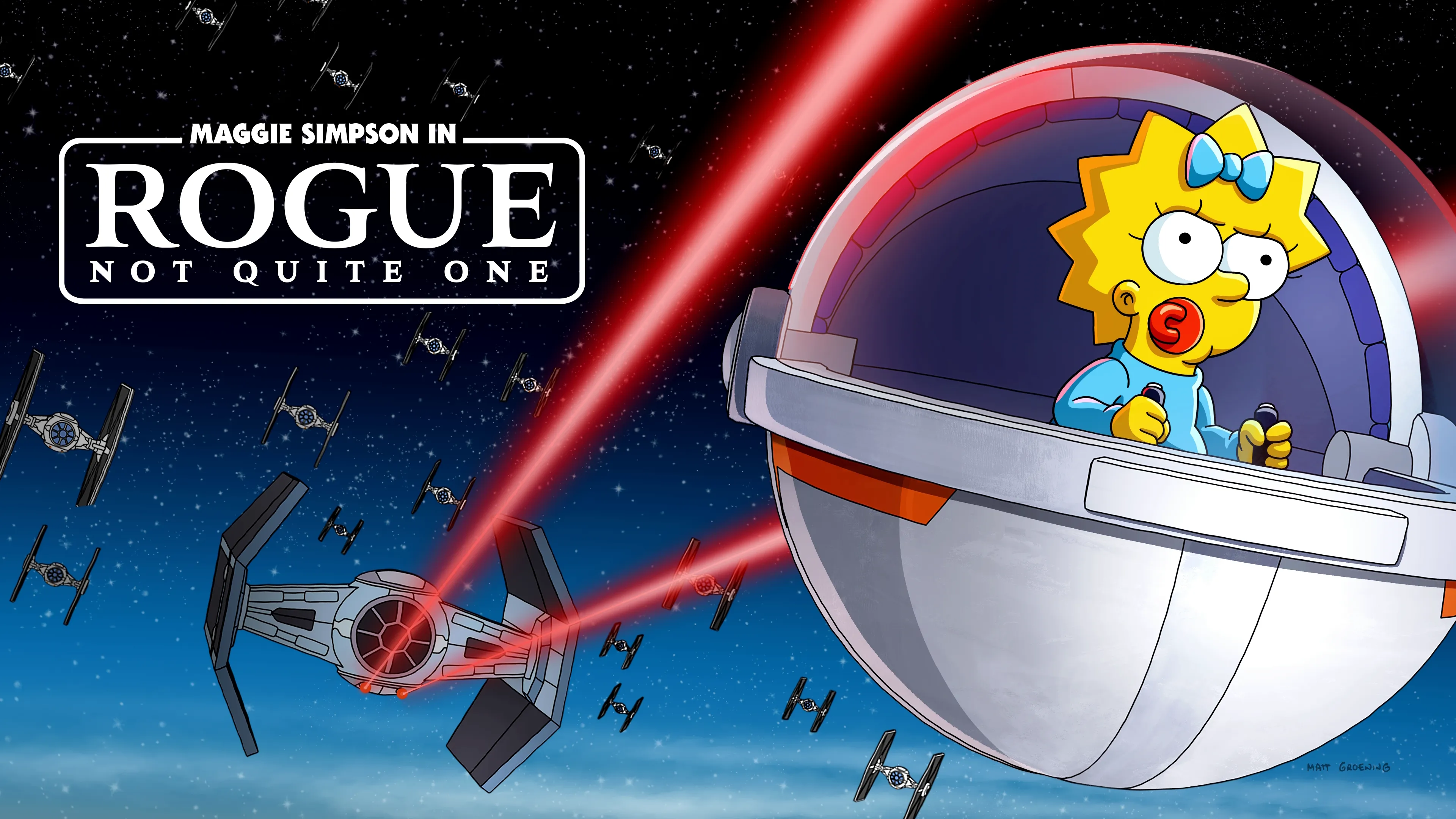 Maggie Simpson in “Rogue Not Quite One” (2023)