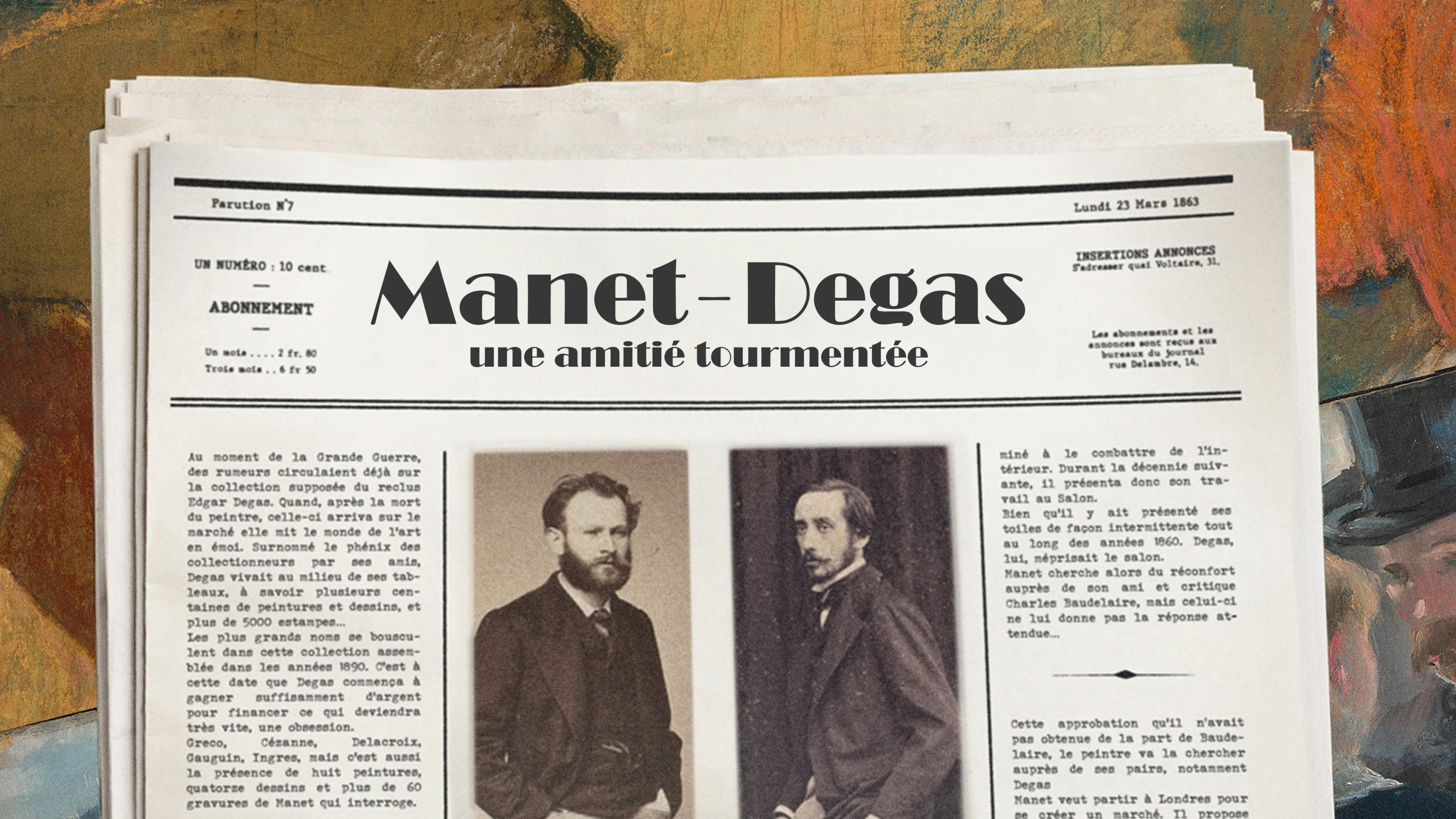 Manet - Degas, Une Amitié Tourmentée (2023)