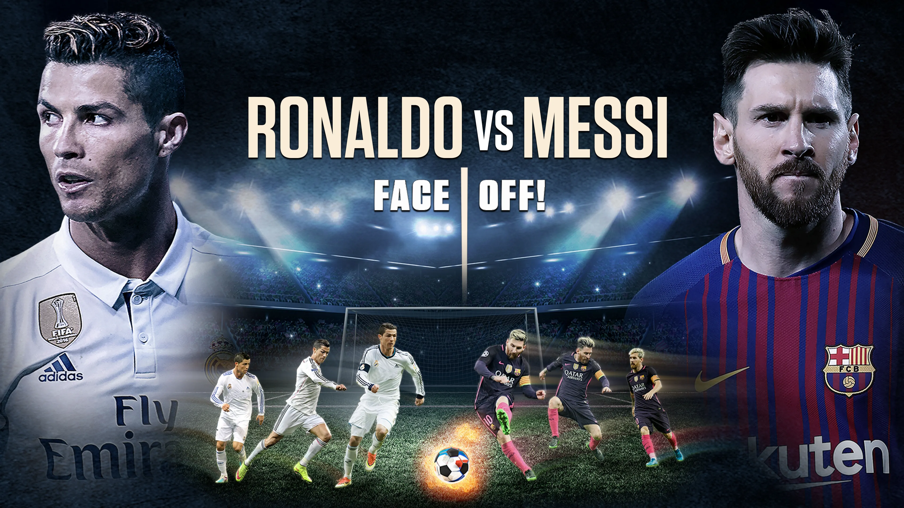 Ronaldo vs. Messi - Face Off! (2017)