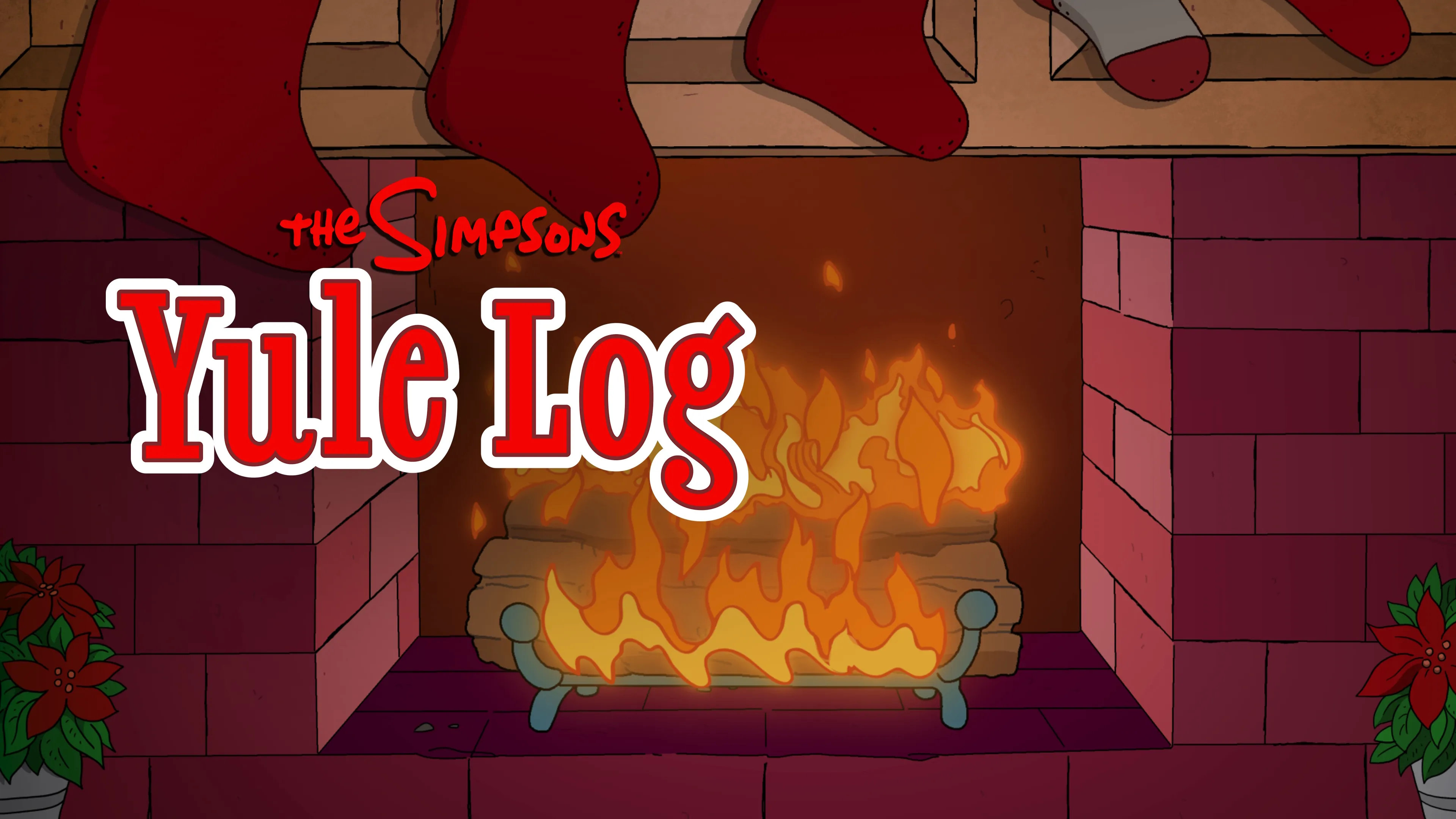 The Simpsons Yule Log (2025)